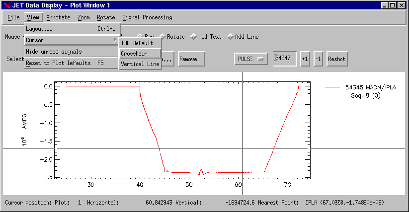 How to change the cursor appearance