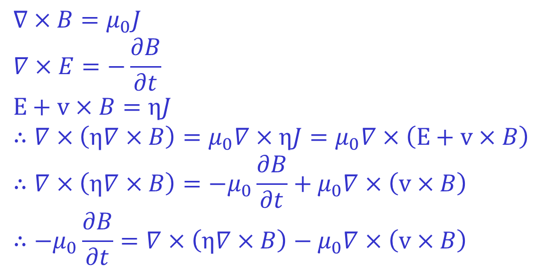 Poloidal Field Diffusion Equation